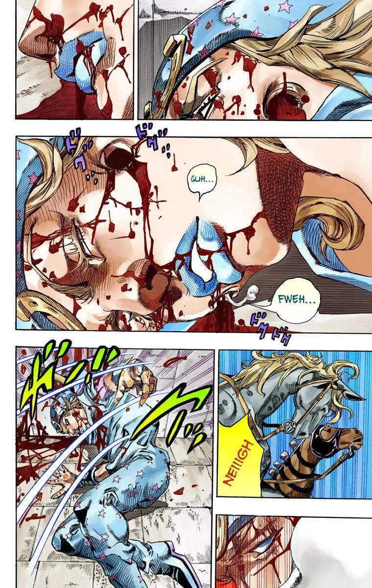 JoJo's Bizarre Adventure Steel Ball Run Colored Manga β Chapter 65 β Page 8