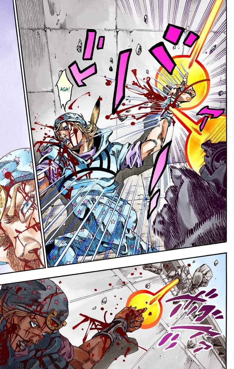 JoJo's Bizarre Adventure Steel Ball Run Colored Manga β Chapter 65 β Page 9