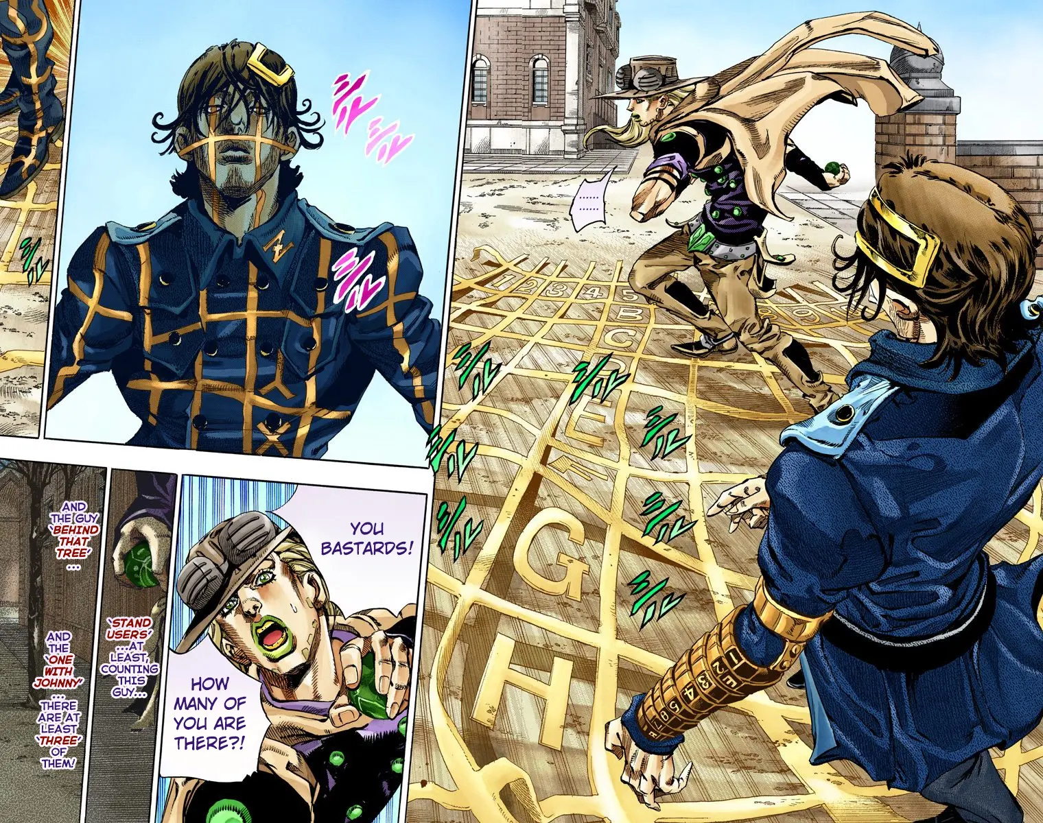 JoJo's Bizarre Adventure Steel Ball Run Colored Manga β Chapter 65 β Page 13
