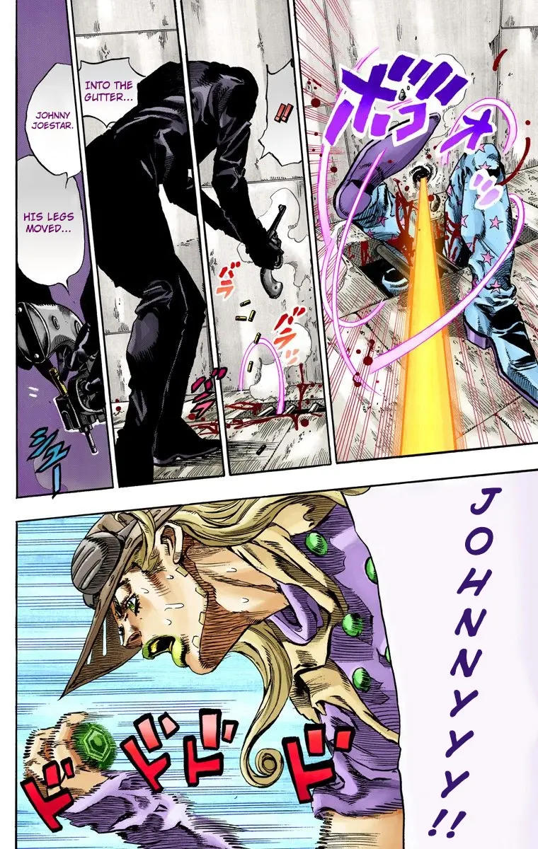 JoJo's Bizarre Adventure Steel Ball Run Colored Manga β Chapter 65 β Page 16