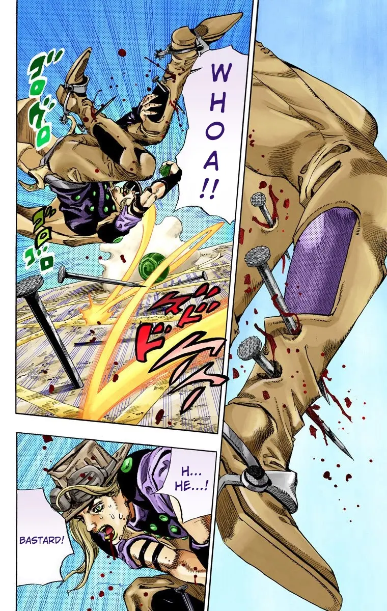 JoJo's Bizarre Adventure Steel Ball Run Colored Manga β Chapter 65 β Page 24