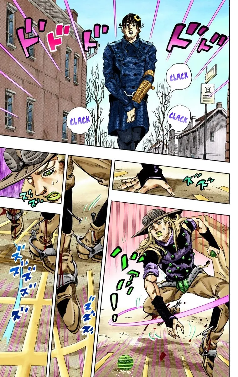 JoJo's Bizarre Adventure Steel Ball Run Colored Manga β Chapter 65 β Page 25