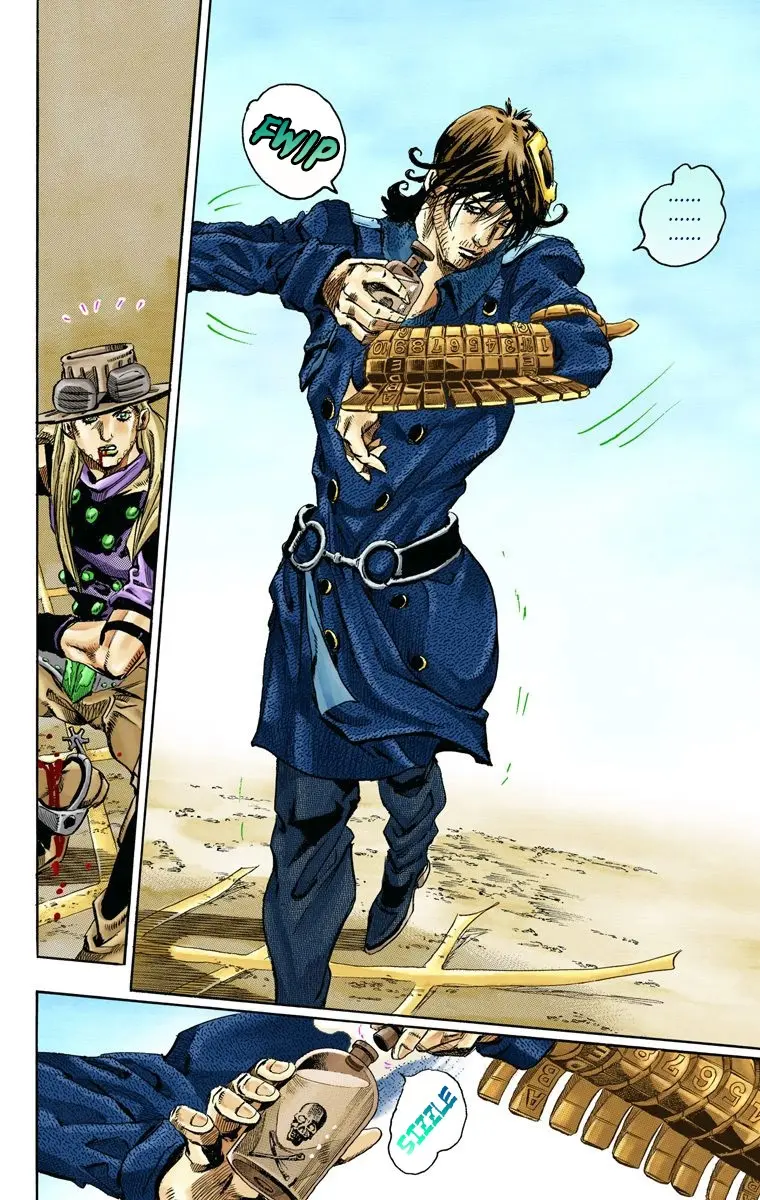 JoJo's Bizarre Adventure Steel Ball Run Colored Manga β Chapter 65 β Page 28