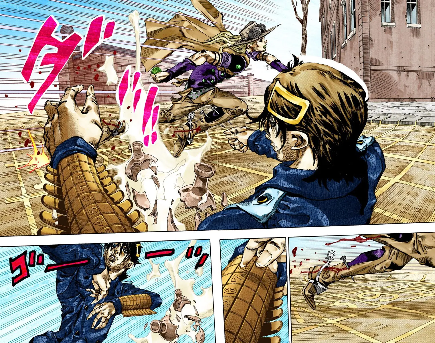 JoJo's Bizarre Adventure Steel Ball Run Colored Manga β Chapter 66 β Page 6