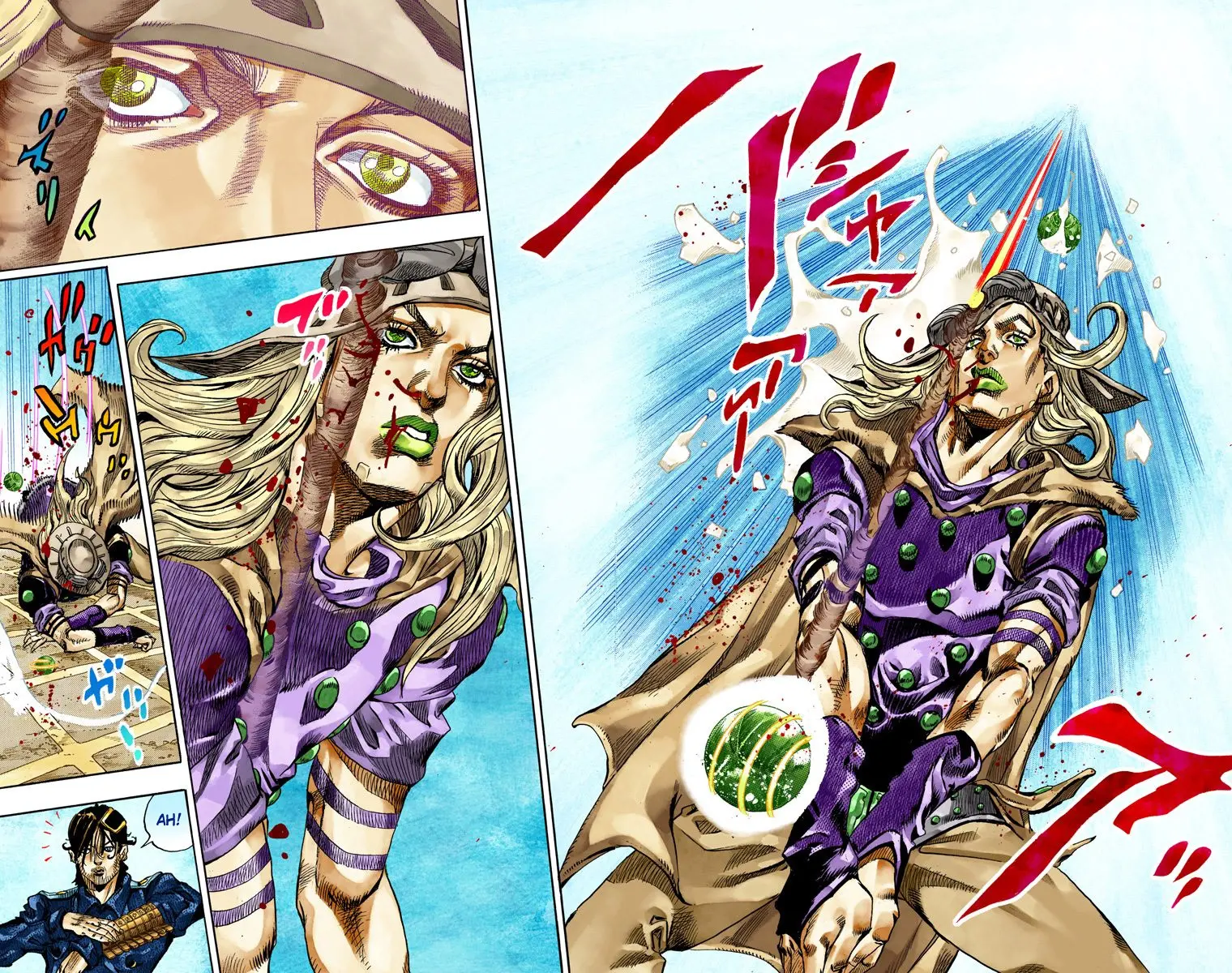 JoJo's Bizarre Adventure Steel Ball Run Colored Manga β Chapter 66 β Page 8
