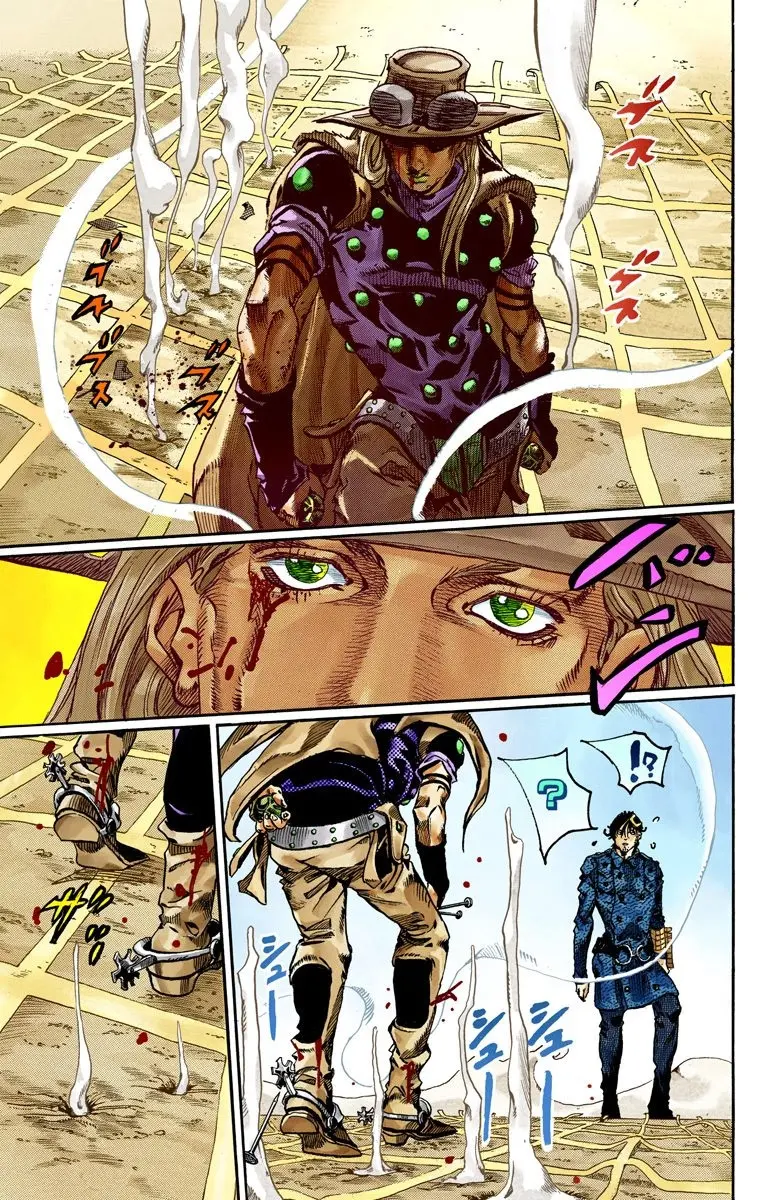 JoJo's Bizarre Adventure Steel Ball Run Colored Manga β Chapter 66 β Page 12