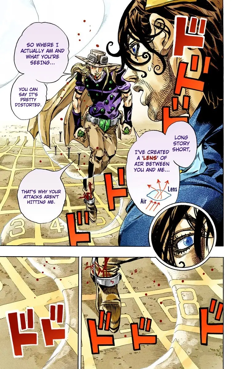JoJo's Bizarre Adventure Steel Ball Run Colored Manga β Chapter 66 β Page 16