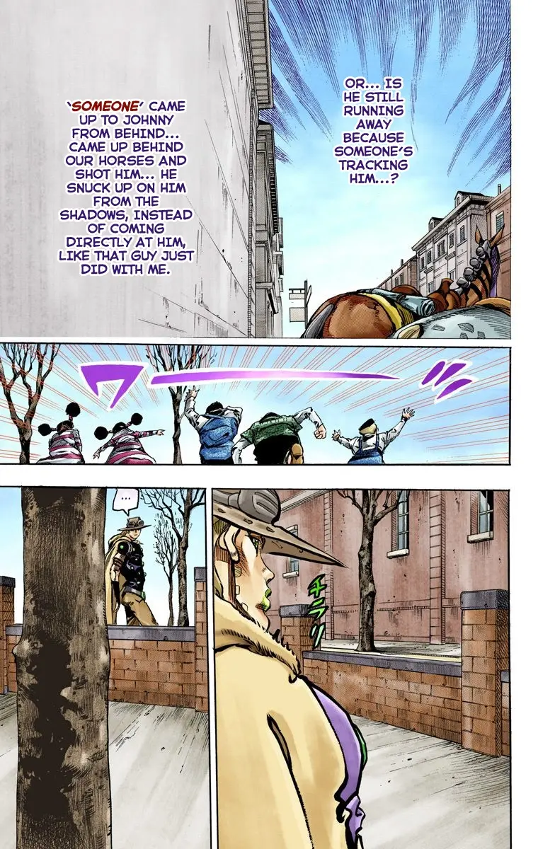 JoJo's Bizarre Adventure Steel Ball Run Colored Manga β Chapter 66 β Page 22