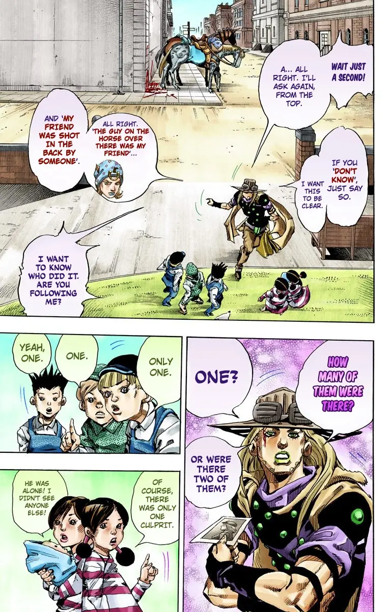 JoJo's Bizarre Adventure Steel Ball Run Colored Manga β Chapter 66 β Page 28