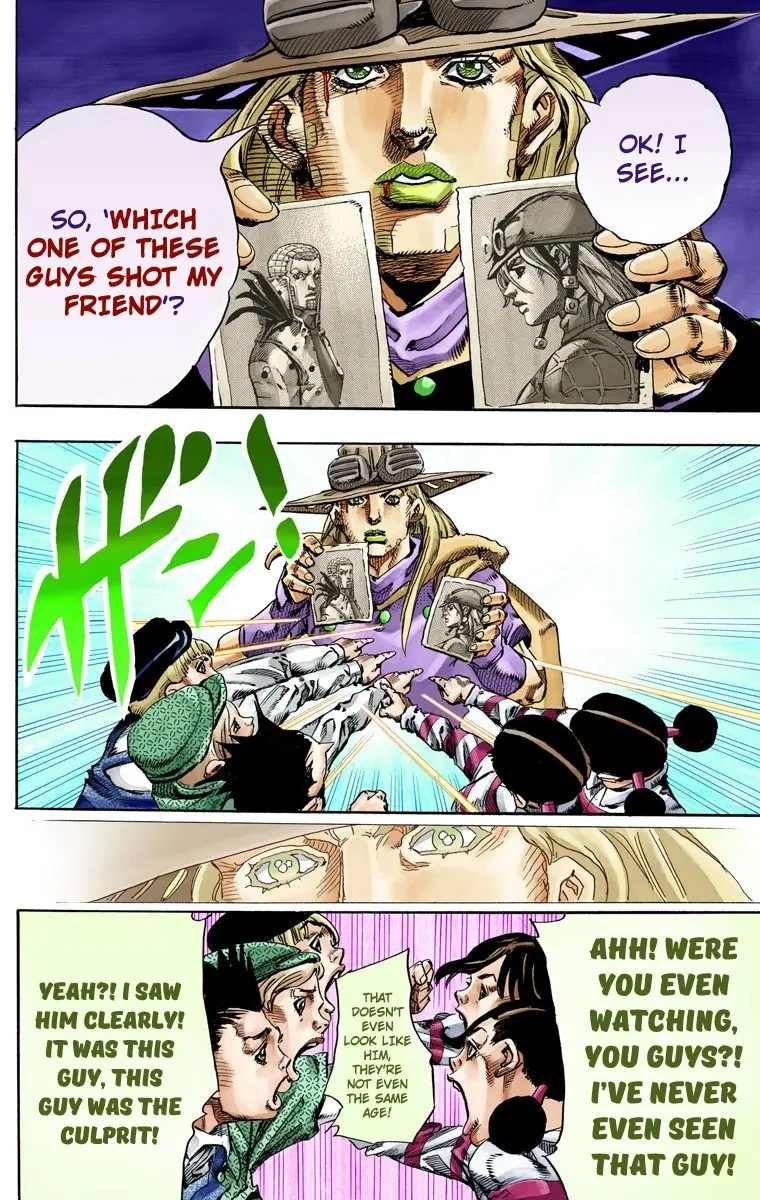 JoJo's Bizarre Adventure Steel Ball Run Colored Manga β Chapter 66 β Page 29