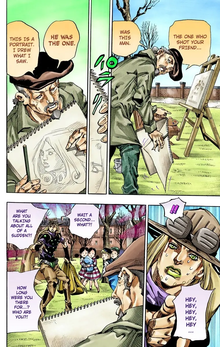 JoJo's Bizarre Adventure Steel Ball Run Colored Manga β Chapter 66 β Page 33