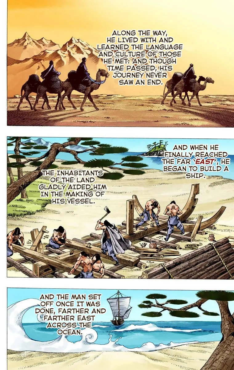 JoJo's Bizarre Adventure Steel Ball Run Colored Manga β Chapter 67 β Page 9