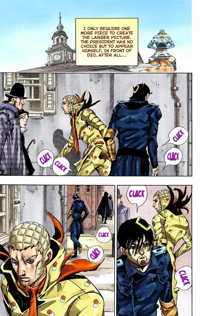 JoJo's Bizarre Adventure Steel Ball Run Colored Manga β Chapter 67 β Page 21