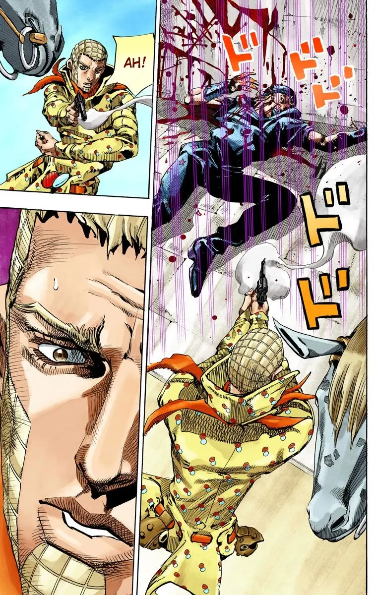 JoJo's Bizarre Adventure Steel Ball Run Colored Manga β Chapter 67 β Page 31