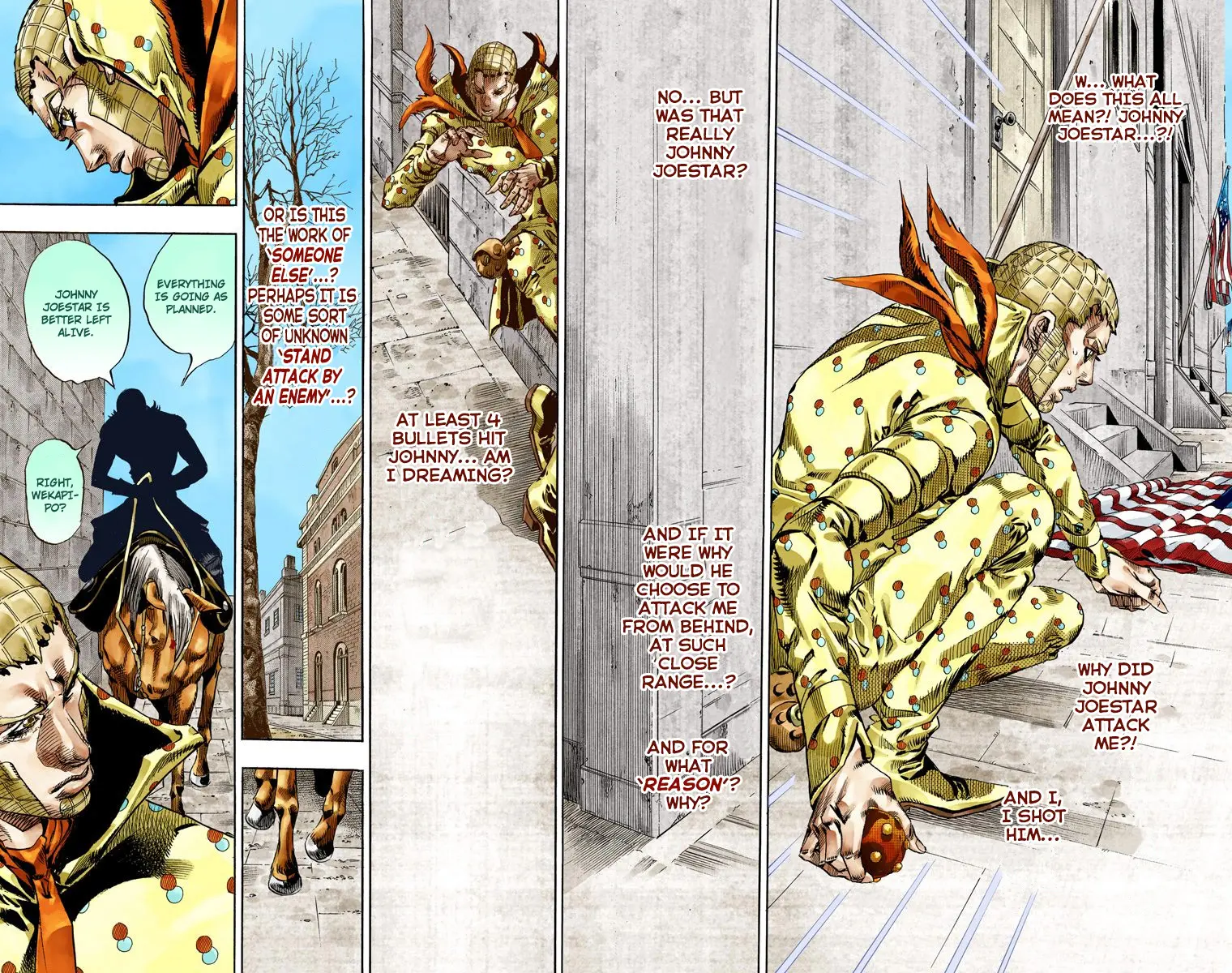 JoJo's Bizarre Adventure Steel Ball Run Colored Manga β Chapter 67 β Page 36