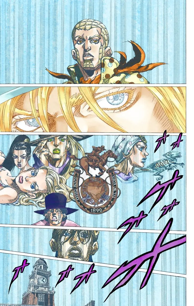 JoJo's Bizarre Adventure Steel Ball Run Colored Manga β Chapter 67 β Page 38