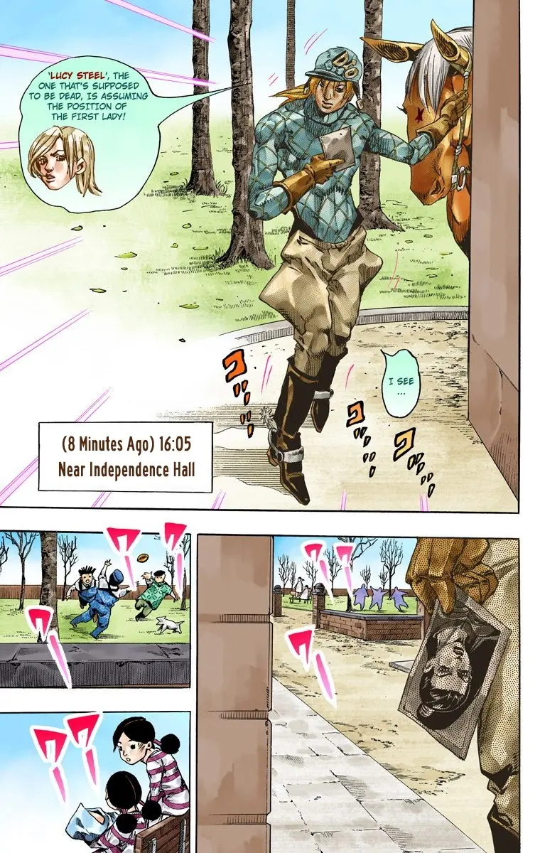 JoJo's Bizarre Adventure Steel Ball Run Colored Manga β Chapter 67 β Page 40
