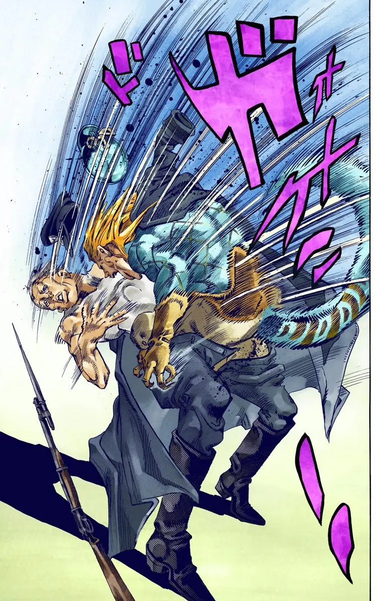 JoJo's Bizarre Adventure Steel Ball Run Colored Manga β Chapter 67 β Page 42