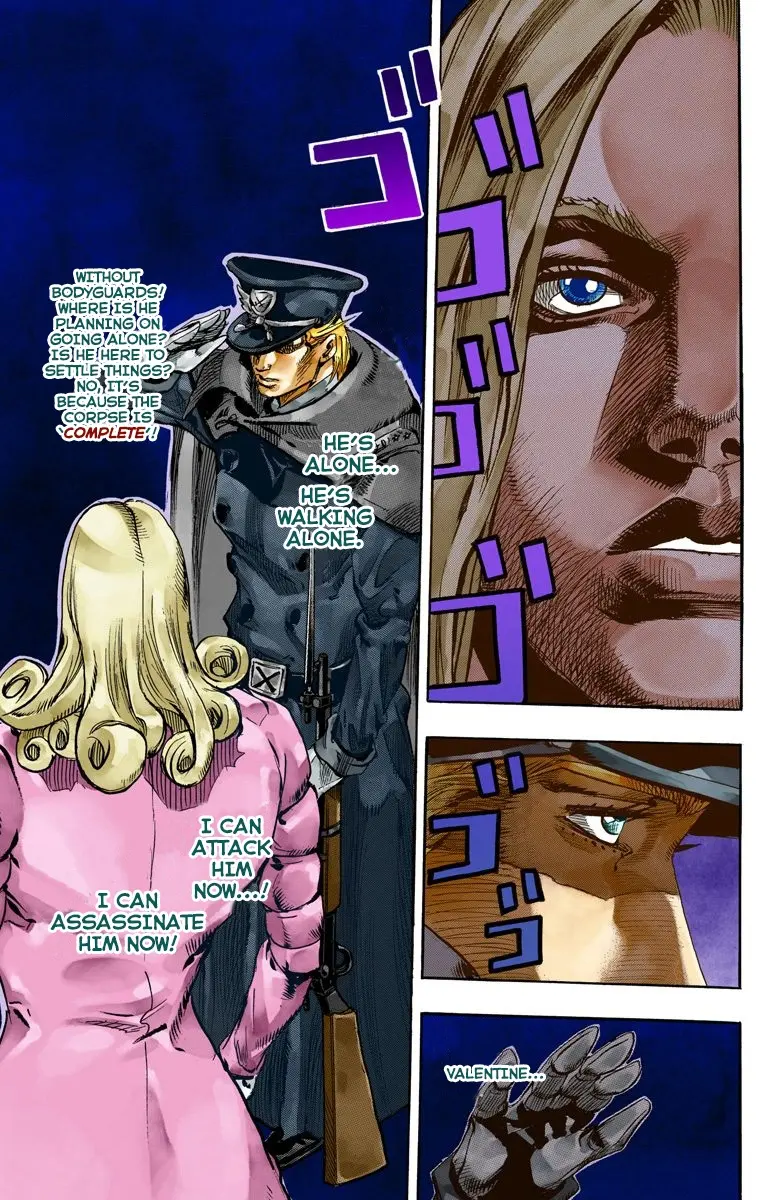JoJo's Bizarre Adventure Steel Ball Run Colored Manga β Chapter 67 β Page 46