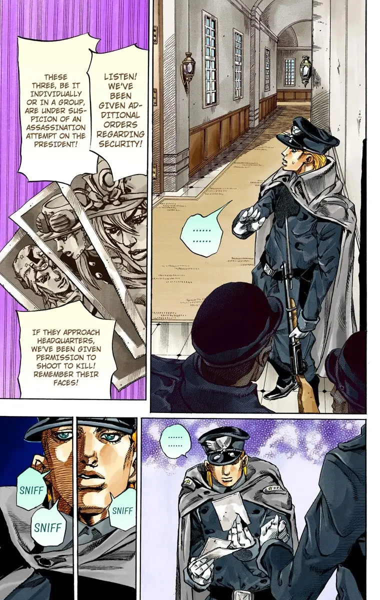 JoJo's Bizarre Adventure Steel Ball Run Colored Manga β Chapter 68 β Page 5
