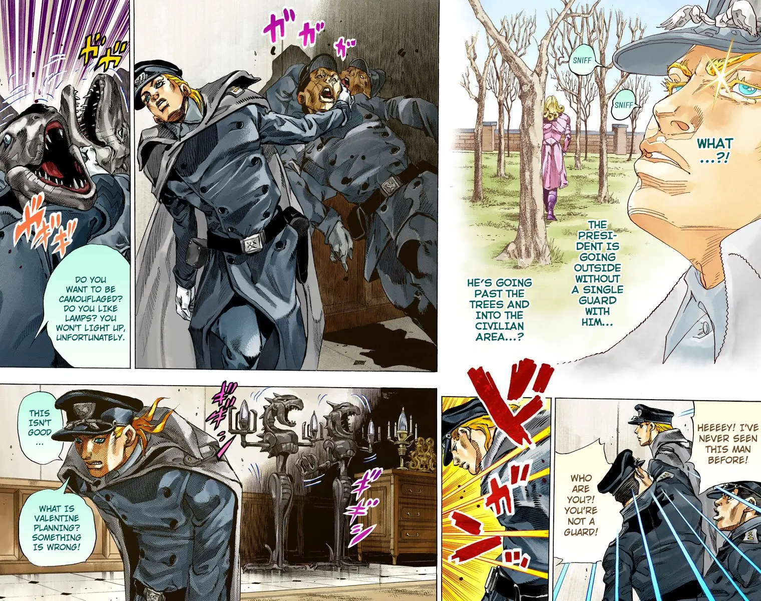 JoJo's Bizarre Adventure Steel Ball Run Colored Manga β Chapter 68 β Page 6