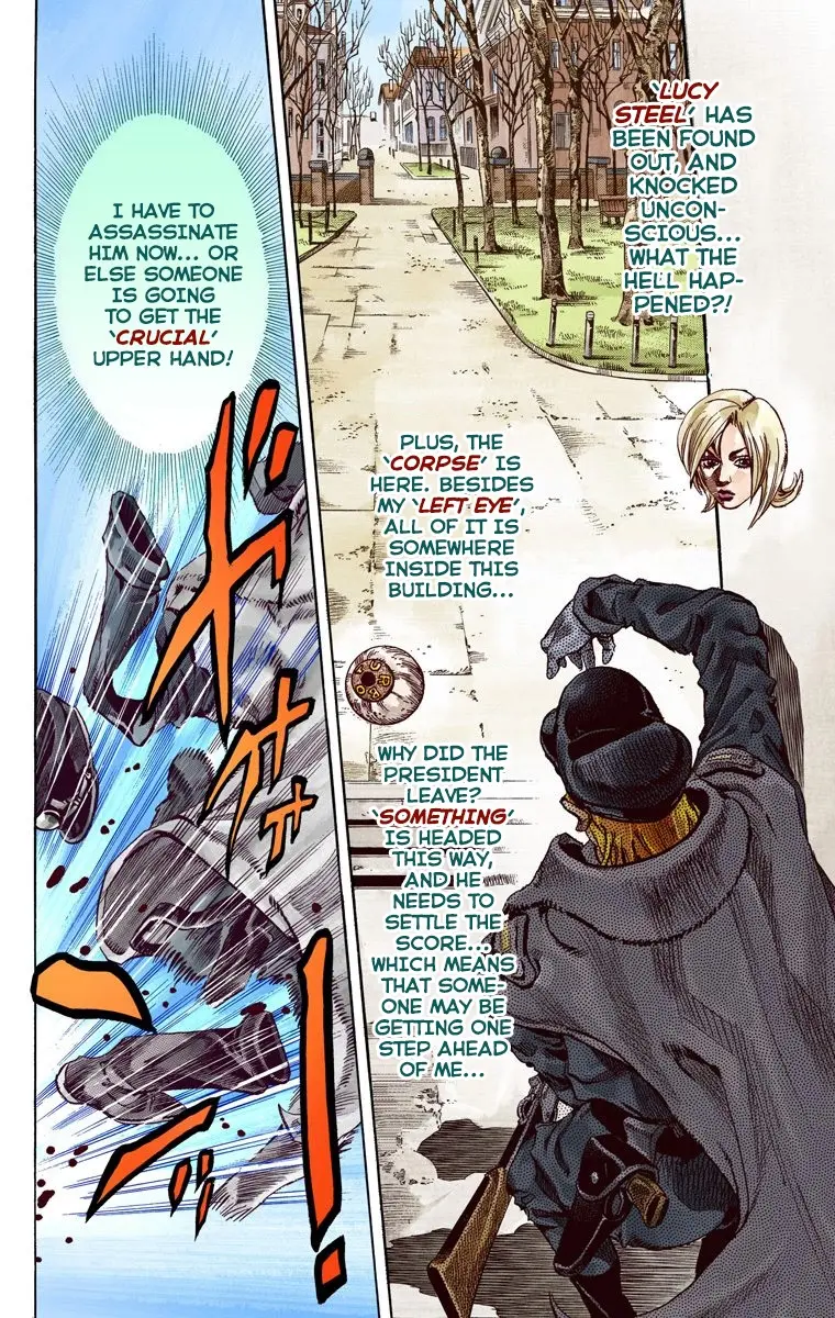 JoJo's Bizarre Adventure Steel Ball Run Colored Manga β Chapter 68 β Page 7