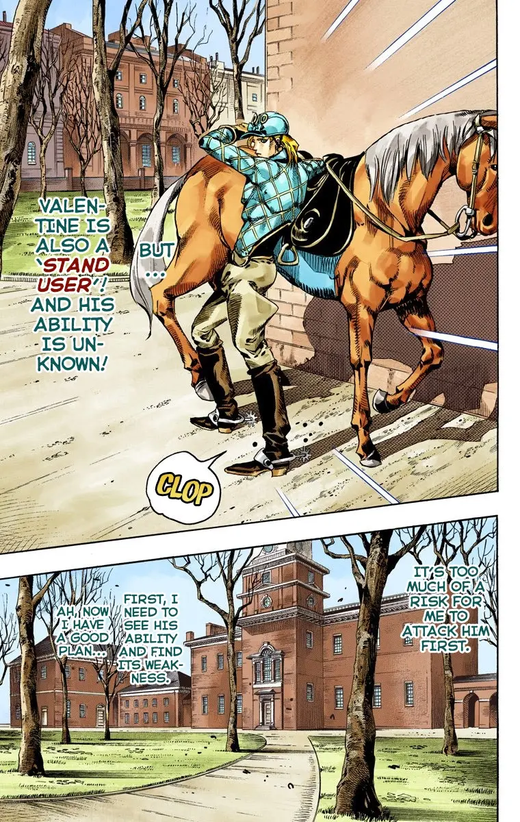 JoJo's Bizarre Adventure Steel Ball Run Colored Manga β Chapter 68 β Page 8
