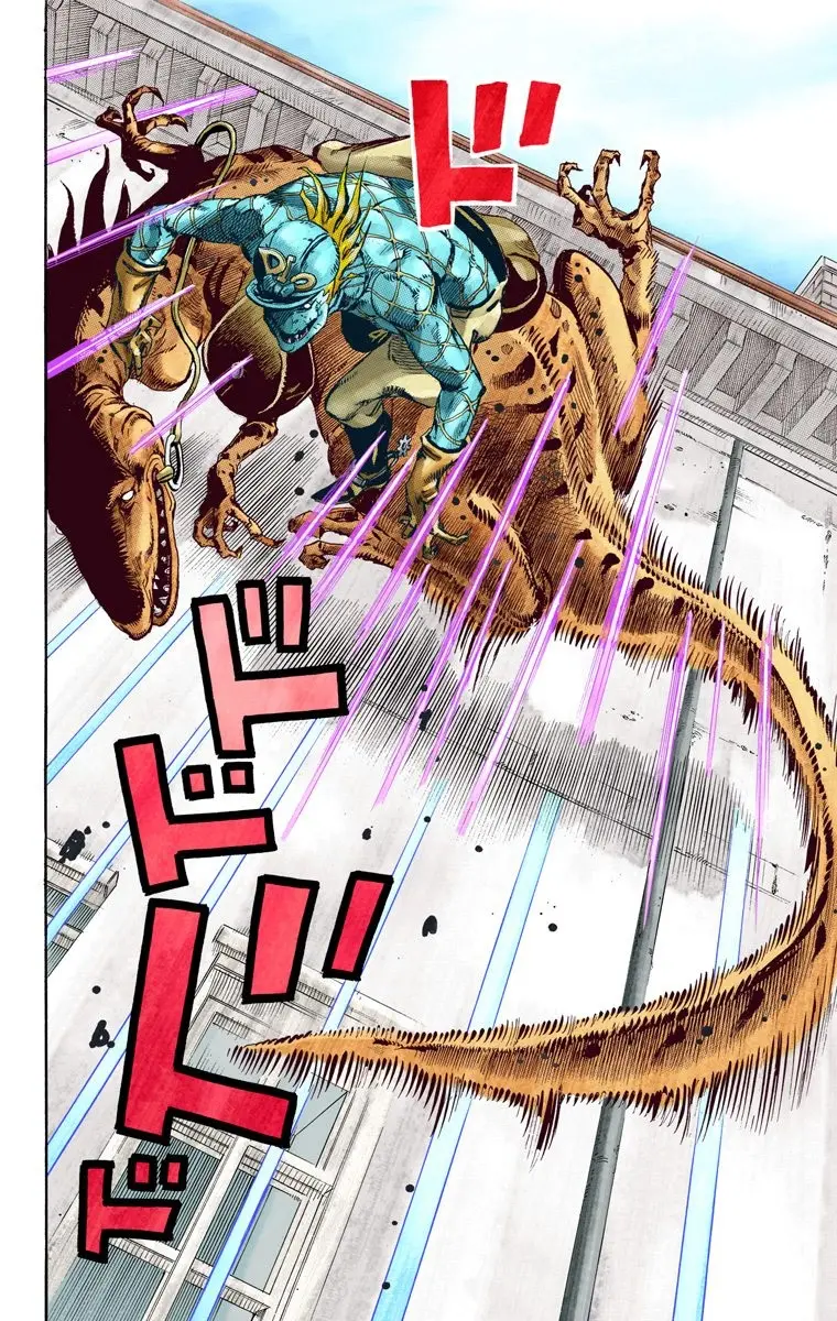 JoJo's Bizarre Adventure Steel Ball Run Colored Manga β Chapter 68 β Page 11
