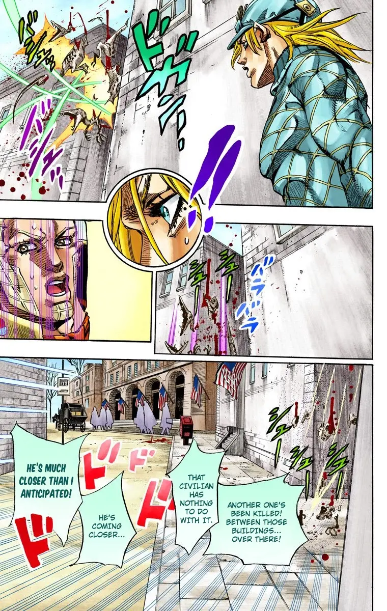 JoJo's Bizarre Adventure Steel Ball Run Colored Manga β Chapter 68 β Page 31