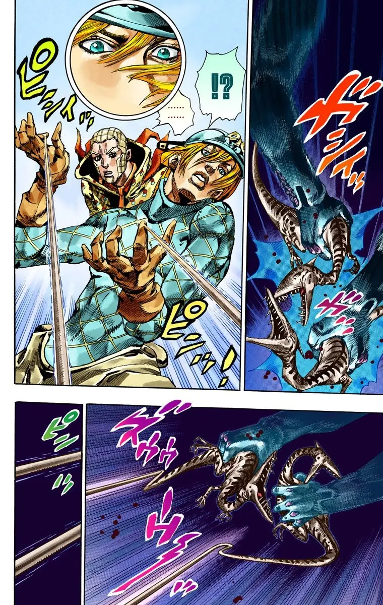 JoJo's Bizarre Adventure Steel Ball Run Colored Manga β Chapter 68 β Page 34
