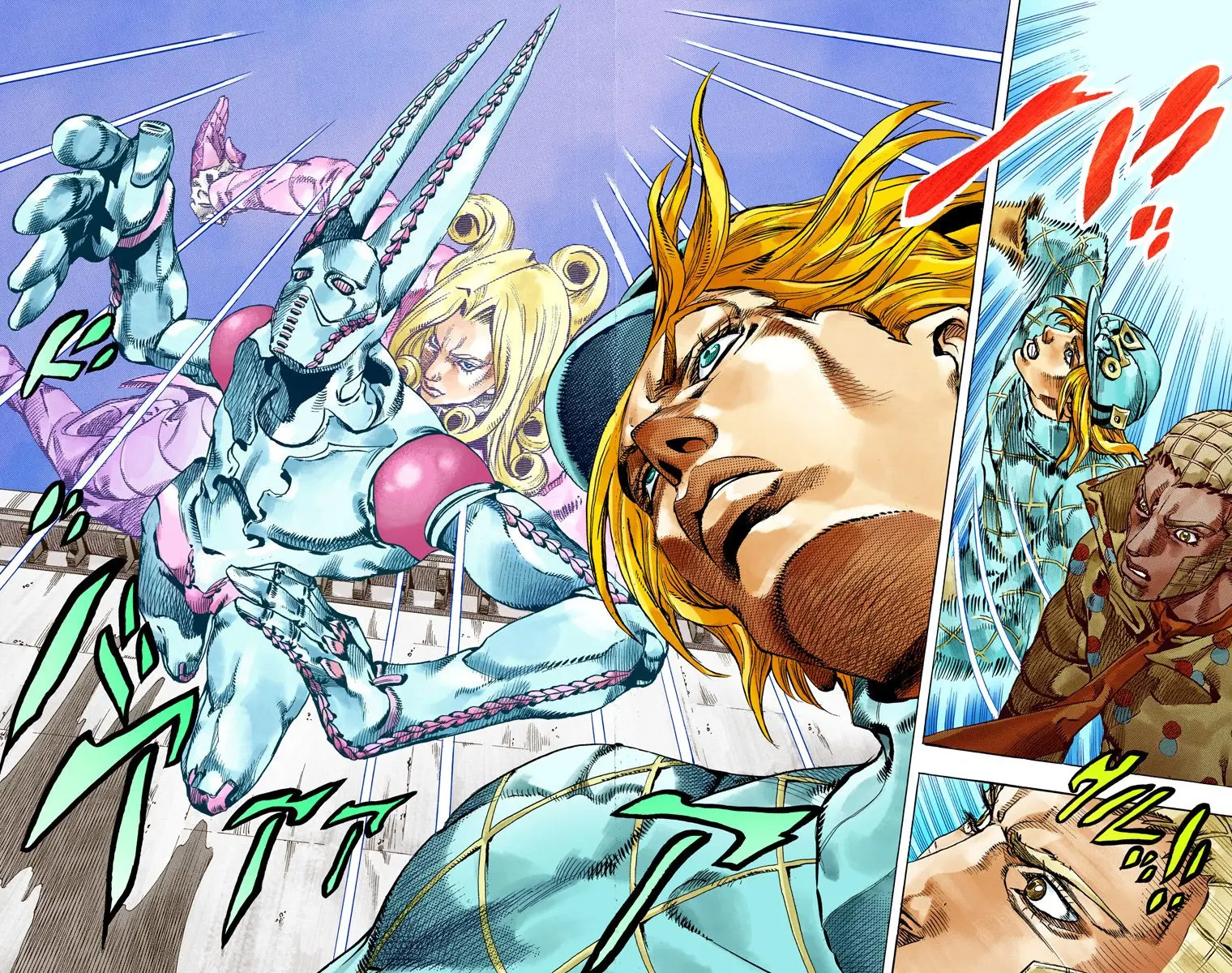JoJo's Bizarre Adventure Steel Ball Run Colored Manga β Chapter 68 β Page 37
