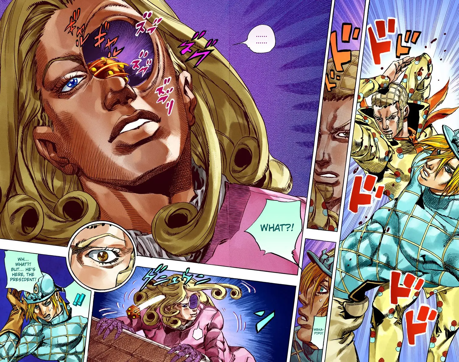 JoJo's Bizarre Adventure Steel Ball Run Colored Manga β Chapter 68 β Page 39