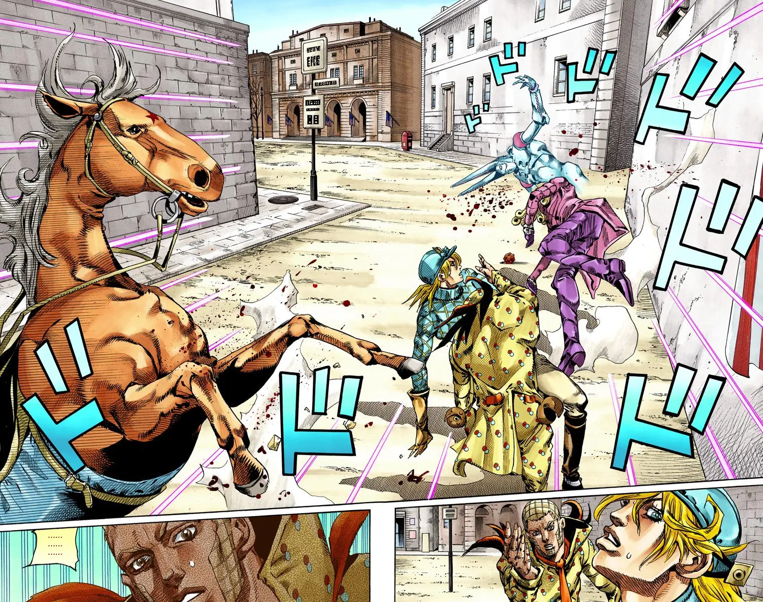 JoJo's Bizarre Adventure Steel Ball Run Colored Manga β Chapter 69 β Page 6