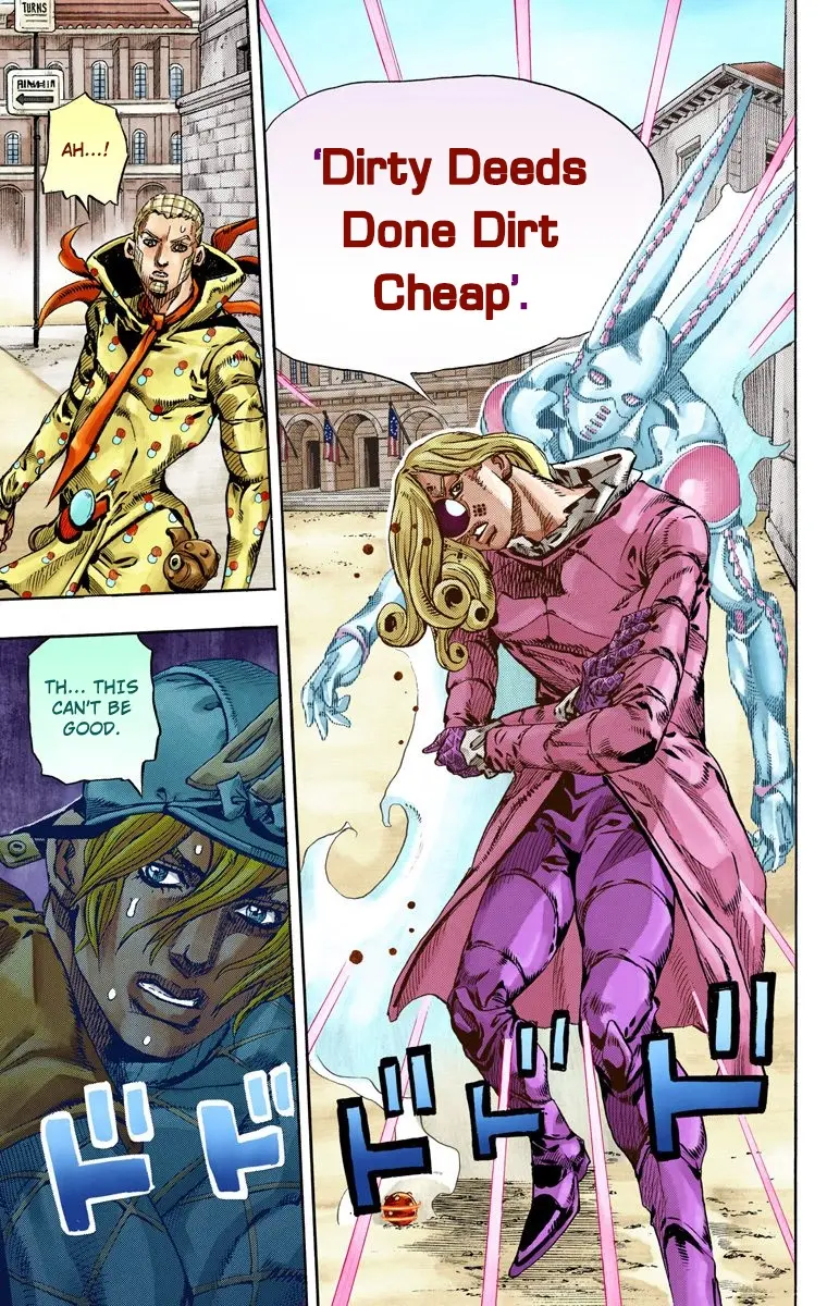 JoJo's Bizarre Adventure Steel Ball Run Colored Manga β Chapter 69 β Page 8