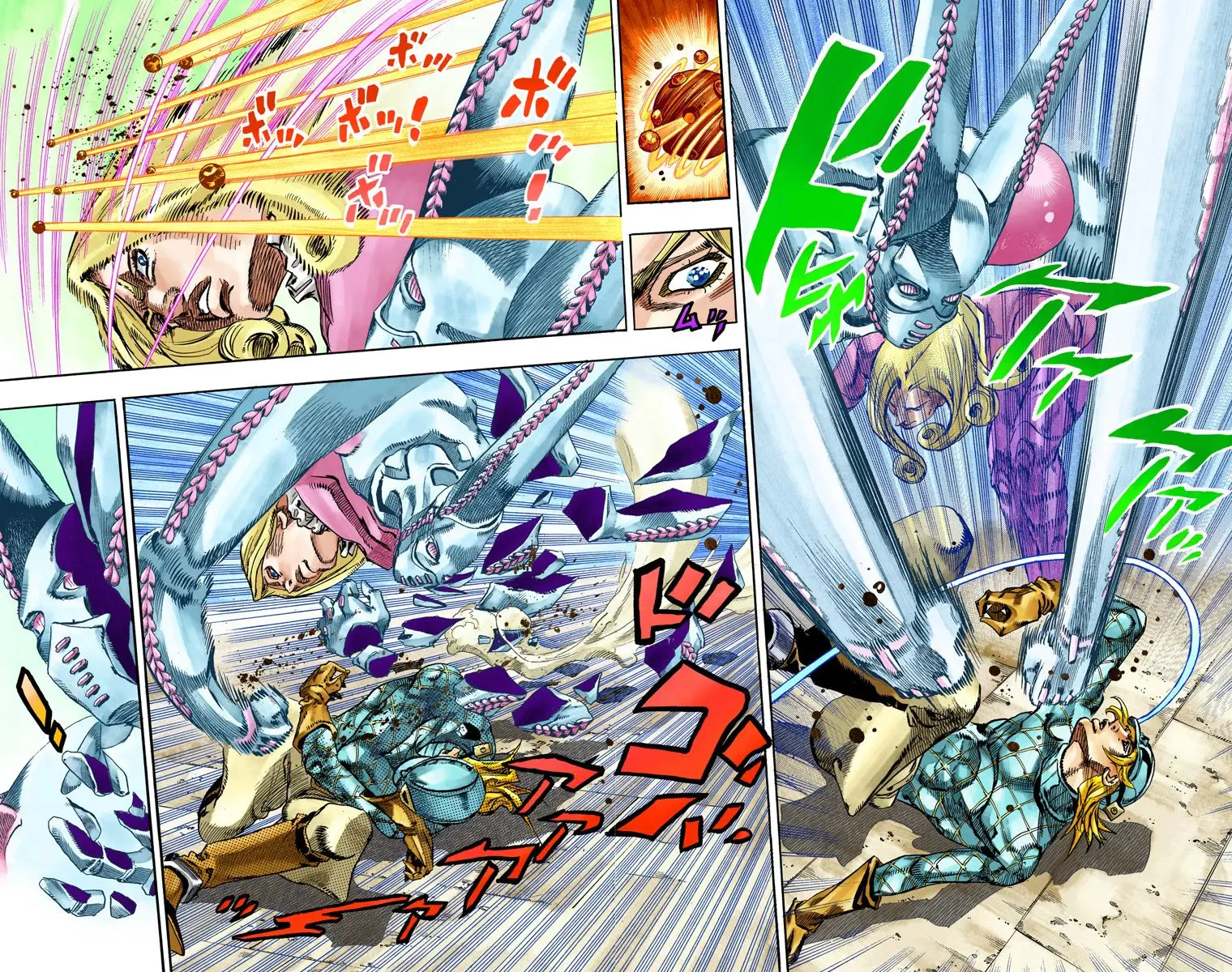 JoJo's Bizarre Adventure Steel Ball Run Colored Manga β Chapter 69 β Page 14