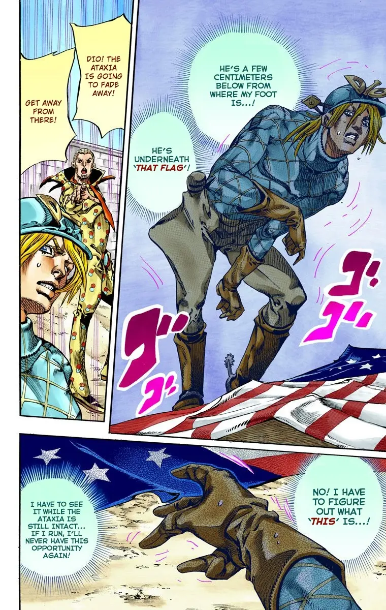 JoJo's Bizarre Adventure Steel Ball Run Colored Manga β Chapter 69 β Page 19