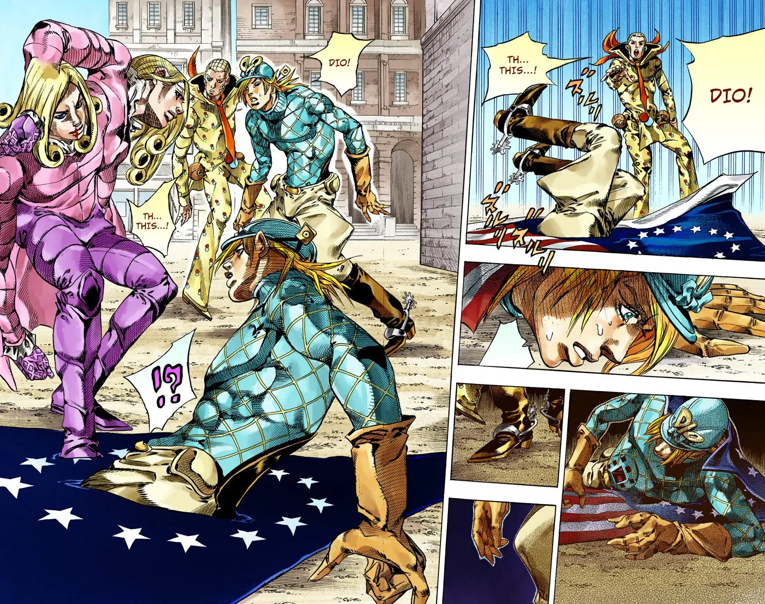 JoJo's Bizarre Adventure Steel Ball Run Colored Manga β Chapter 69 β Page 24