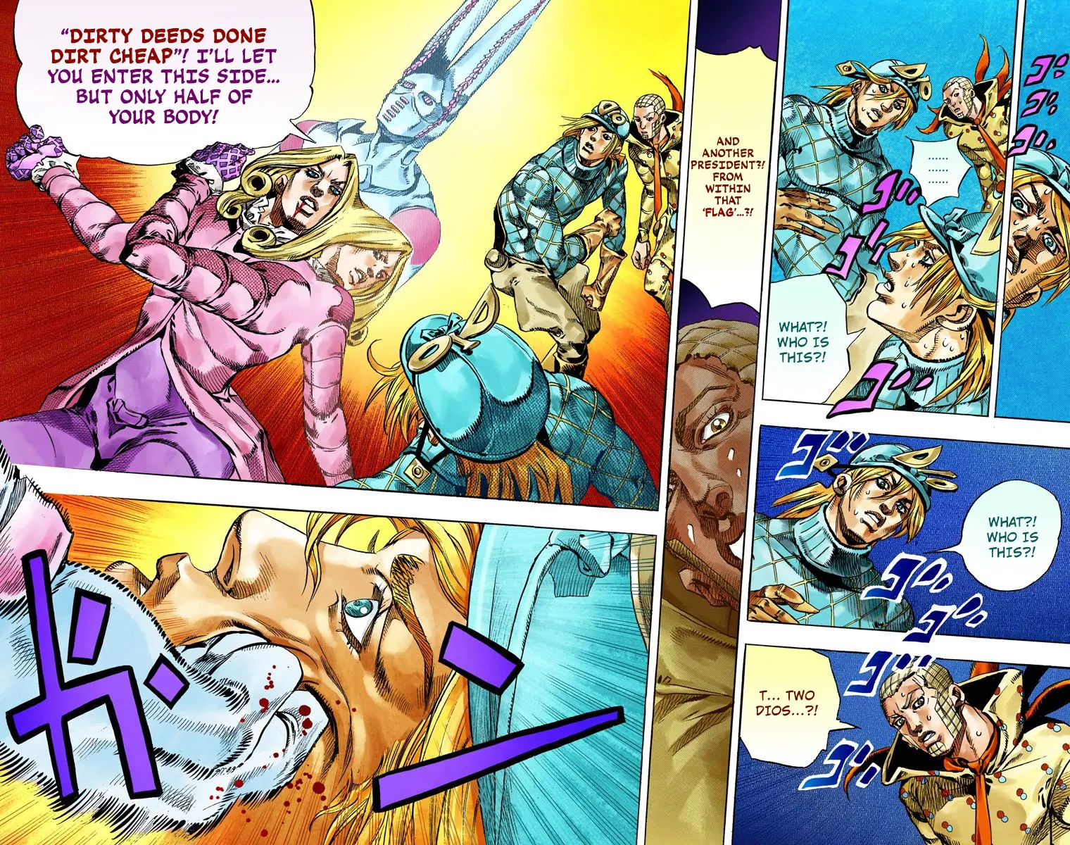 JoJo's Bizarre Adventure Steel Ball Run Colored Manga β Chapter 69 β Page 25