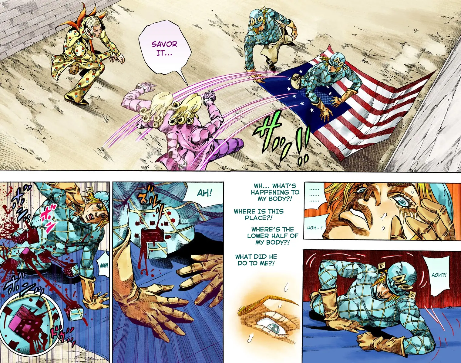 JoJo's Bizarre Adventure Steel Ball Run Colored Manga β Chapter 69 β Page 27