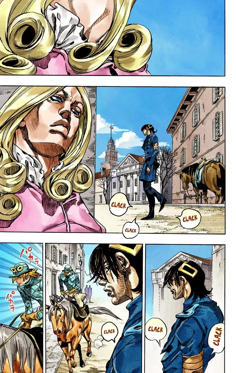 JoJo's Bizarre Adventure Steel Ball Run Colored Manga β Chapter 69 β Page 30