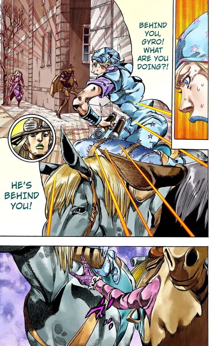 JoJo's Bizarre Adventure Steel Ball Run Colored Manga β Chapter 69 β Page 32
