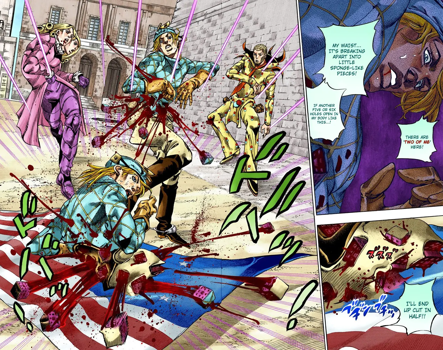 JoJo's Bizarre Adventure Steel Ball Run Colored Manga β Chapter 70 β Page 4