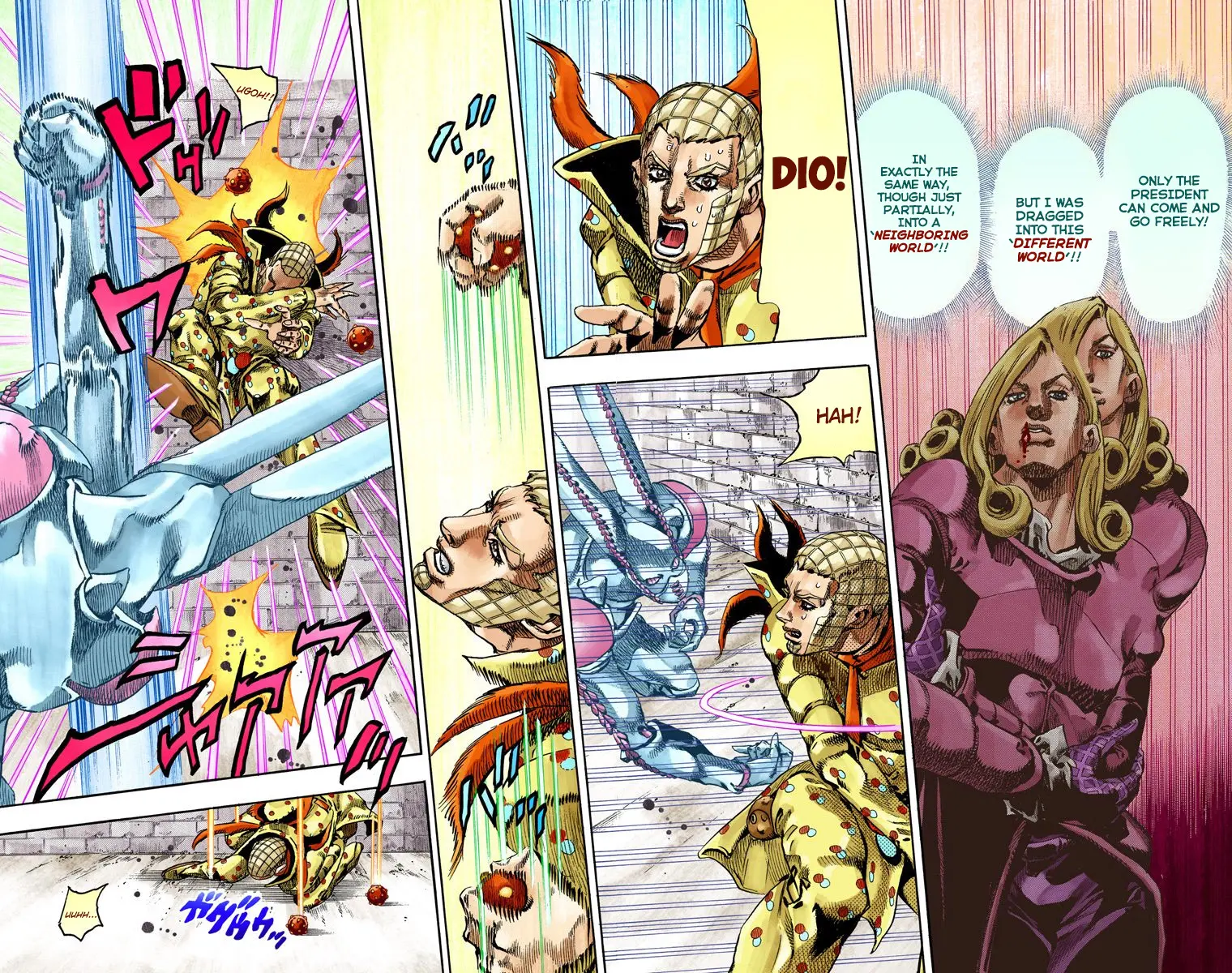 JoJo's Bizarre Adventure Steel Ball Run Colored Manga β Chapter 70 β Page 5