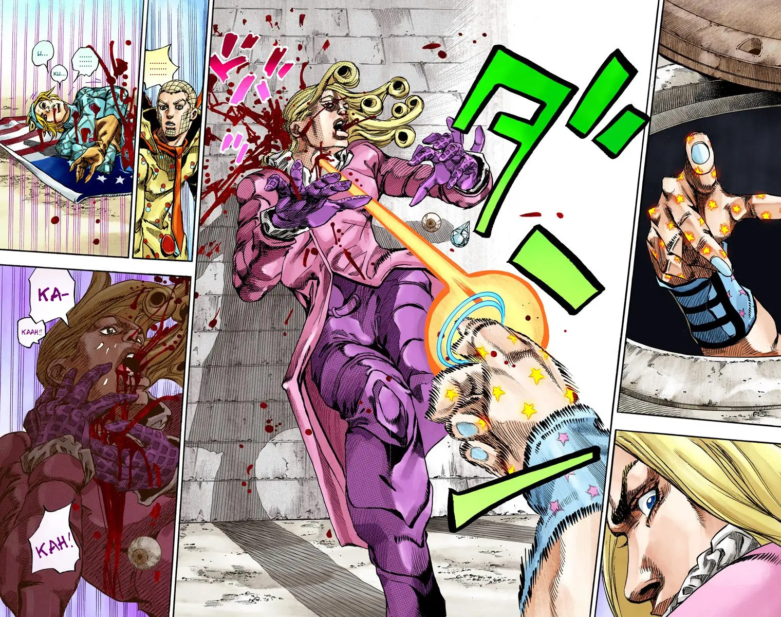 JoJo's Bizarre Adventure Steel Ball Run Colored Manga β Chapter 70 β Page 10