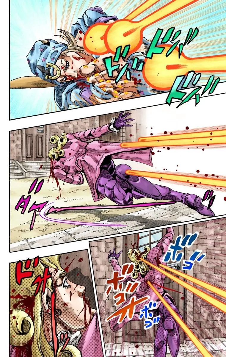 JoJo's Bizarre Adventure Steel Ball Run Colored Manga β Chapter 70 β Page 15