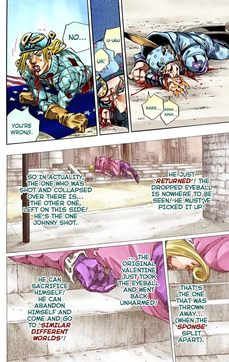 JoJo's Bizarre Adventure Steel Ball Run Colored Manga β Chapter 70 β Page 17