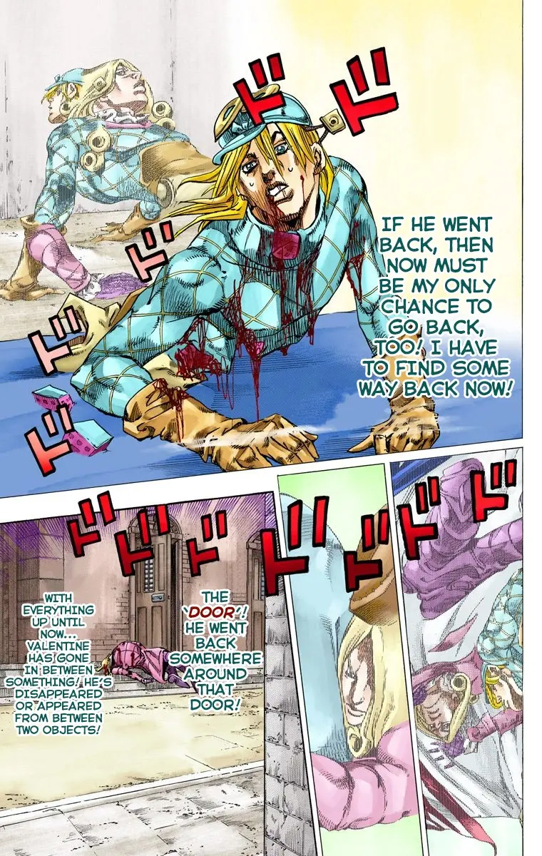 JoJo's Bizarre Adventure Steel Ball Run Colored Manga β Chapter 70 β Page 18