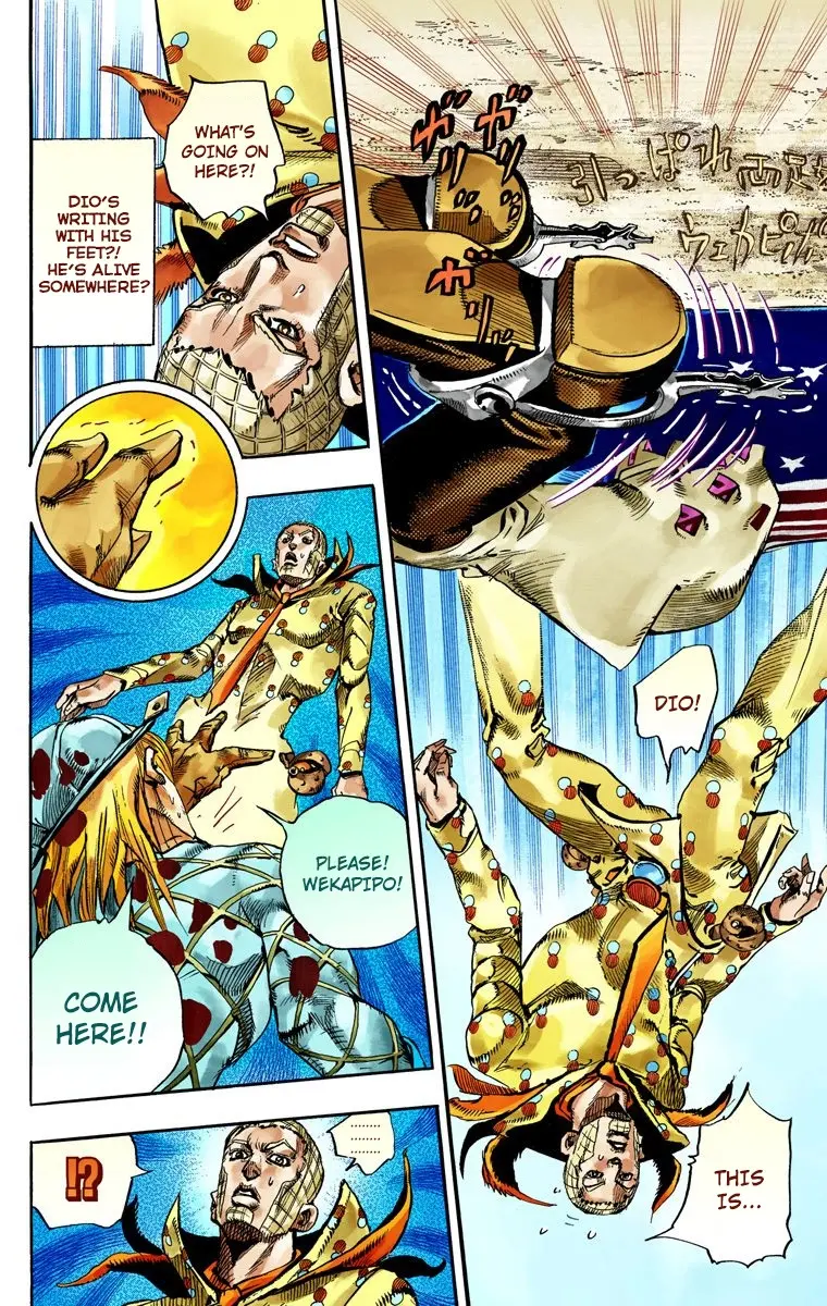 JoJo's Bizarre Adventure Steel Ball Run Colored Manga β Chapter 70 β Page 21
