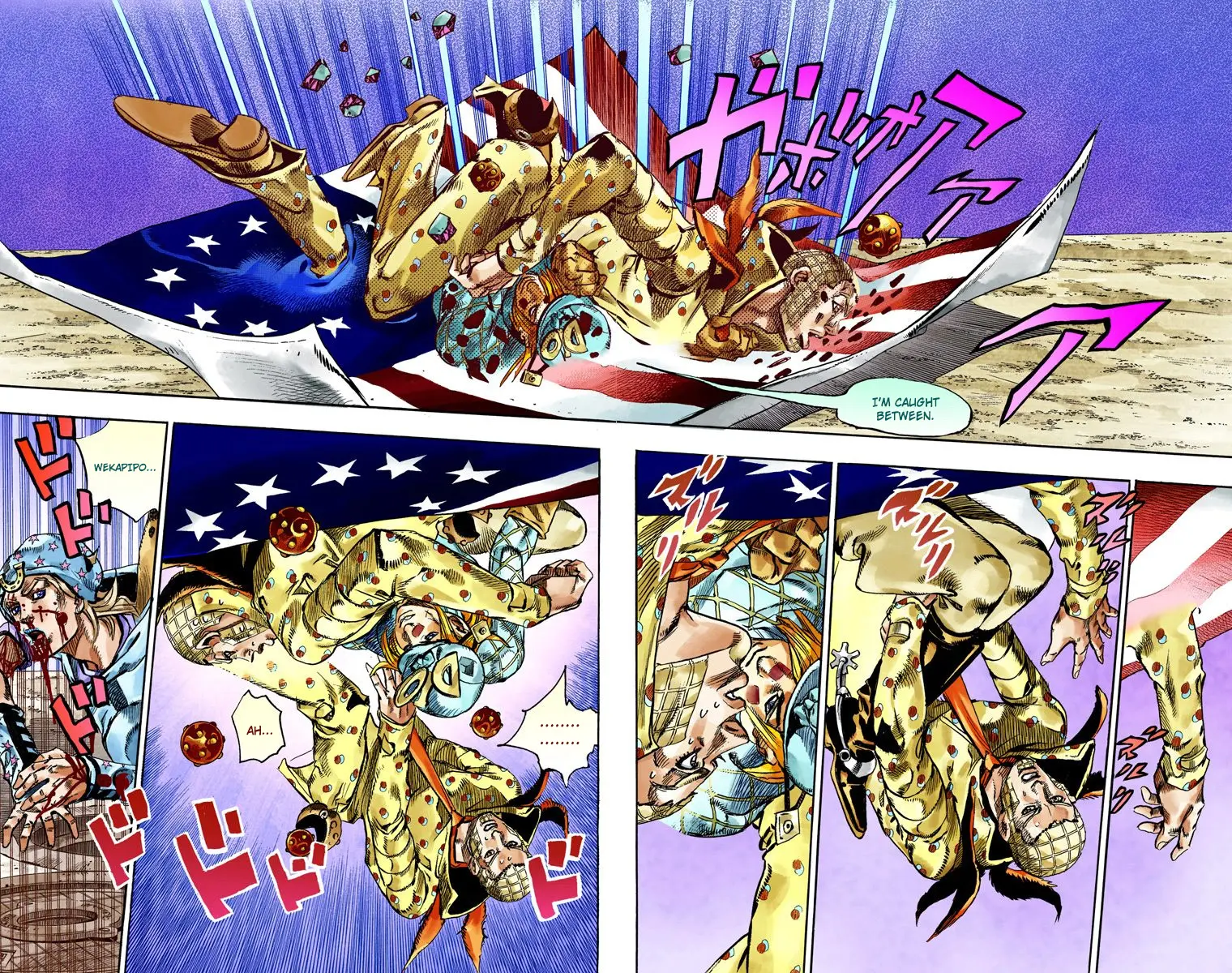 JoJo's Bizarre Adventure Steel Ball Run Colored Manga β Chapter 70 β Page 26