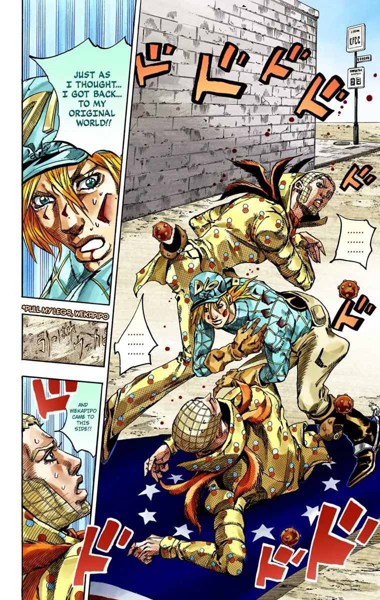 JoJo's Bizarre Adventure Steel Ball Run Colored Manga β Chapter 70 β Page 27